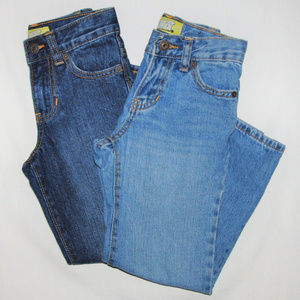 Old Navy Jeans ~ 2 Pairs ~ Straight ~ Boy's Size 6